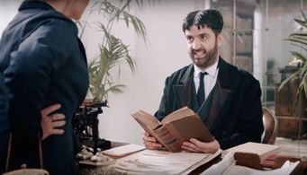 Emma Bunton and Spencer Jones in Drunk History: UK (2015)