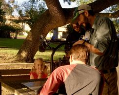 Violet Raine McMahan and Tobias Forrest with Daruma Director, Alexander Yellen