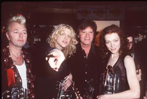 Courtney Love, John Fogerty, Brian Setzer, and Melissa Auf der Maur
