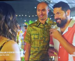 Lacey Chabert (Emma),Napoleon Tavale (Sebastian),and Omar Bustamante (Frankie) in Groundswell.