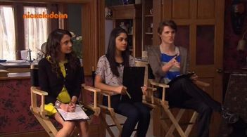 Eugene Simon, Klariza Clayton, and Tasie Lawrence in House of Anubis (2011)