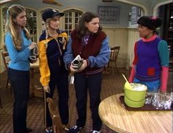 Kim Fields, Mindy Cohn, Julie Anne Haddock, and Julie Piekarski in The Facts of Life (1979)