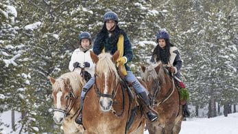 Hina Sabatine, Amanda Grace Jenkins, and Remiara Eve in 12 Dates of Christmas (2020)