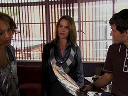 William Ash, Angela Griffin, and Eva Pope in Waterloo Road (2006)