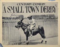 Johnny Fox and Maude the Mule in A Small Town Derby (1922)