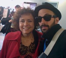 Marisol Carrere and JR.