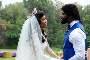 Amin Joseph and Angela Lewis in Snowfall: Celebration (2022)