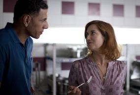 Emmanuelle Devos and Roschdy Zem in The Chef's Wife (2014)