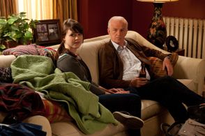 Marthe Bernard and Sean McGinley in Republic of Doyle (2010)