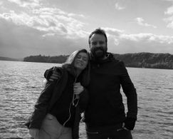 Caylin Turner behind the scenes 