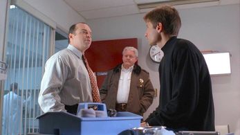 David Duchovny, Dion Anderson, and Bill Dow in The X-Files (1993)