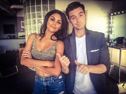 Bianca A. Santos and Johnny 5