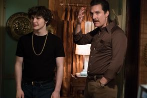 Matthew McConaughey and Richie Merritt in White Boy Rick (2018)