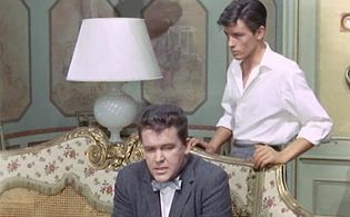 Alain Delon and Billy Kearns in Purple Noon (1960)