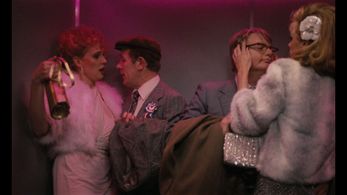 Huib Broos, Pieter Lutz, Liz Snoyink, and Wiske Sterringa in The Lift (1983)