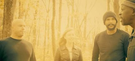 Still of William Newton, Johanna Mcginley, Matthew Conway, and Louis Banks in Black Wolf