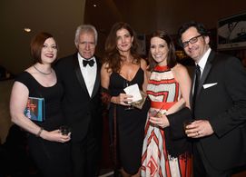 Jennifer Dorian, Alex Trebek, Ben Mankiewicz, and Genevieve McGillicuddy