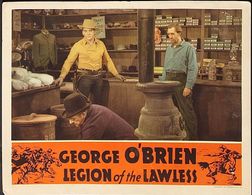 Herbert Heywood, George O'Brien, and Eddy Waller in Legion of the Lawless (1940)
