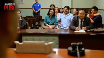 Jean Garcia, Claire Castro, Leandro Baldemor, Dang Cruz, and Edgar Allan Guzman in Nakarehas na puso (2022)