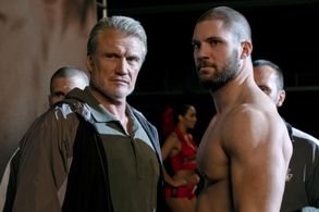 Dolph Lundgren and Florian Munteanu in Creed II (2018)