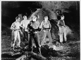 William Royle, Jerry Sheldon, and Dick Wessel in Hawk of the Wilderness (1938)