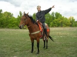 Directing On The Pine Ridge Lakota Reservation