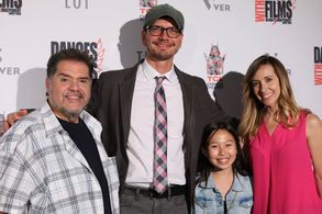 Ruben Fuentes, Noel Douglas Orput, Meilee Condron and Nicole Dionne attend the screening of Clouds at the Dances With Fi