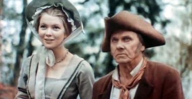 Anastasiya Nemolyaeva and Georgiy Yumatov in Sledopyt (1987)