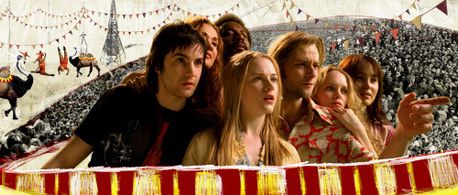 Kiva Dawson, Jim Sturgess, Evan Rachel Wood, Halley Wegryn Gross, Joe Anderson, Martin Luther, and Dana Fuchs in Across 
