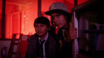 Harris and Spyder sneak into the Power Plant