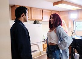 Jesse Posey and Sade Katarina in Halcyon (2025)