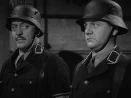 Basil Radford and Naunton Wayne in Night Train to Munich (1940)