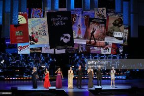The Music Center's 50th Anniversary Spectacular LOS ANGELES, CA - DECEMBER 06: (L-R) Singers Debra Monk, Jennifer Leigh 