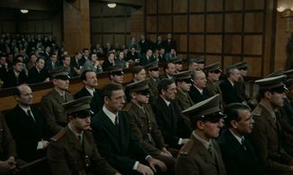 Marcel Cuvelier, Vasilis Diamantopoulos, William Jacques, Yves Montand, Jacques Rispal, and Claude Vernier in The Confes