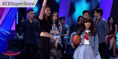 Gladys Guevarra, Barbie Forteza, Prince Clemente, Dave Bornea, One Up, Ralf King, and Michelle Dee in Celebrity Bluff (2