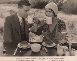 Neil Hamilton and Dorothy Sebastian in Ladies Must Play (1930)