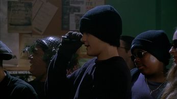 Joshua Jackson, Kenan Thompson, and Shaun Weiss in D3: The Mighty Ducks (1996)