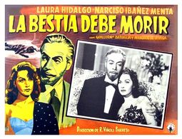 Laura Hidalgo and Narciso Ibáñez Menta in The Beast Must Die (1952)