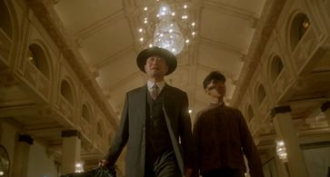 Xuejian Li and Xiaoxiao Wang in Shanghai Triad (1995)