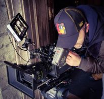 Dave McRae on the set of It's Me, Billy