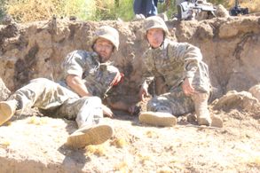 BTS picture of Jacob and Derek in, 