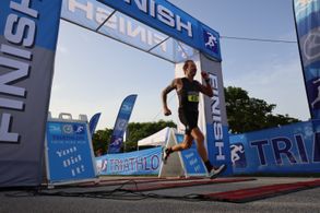 Race picture Sergio Myers sprint duathlon