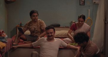Jameel Khan, Geetanjali Kulkarni, Harsh Mayar, and Vaibhav Raj Gupta in Gullak (2019)