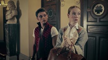 Hannah Dodd and Luca Varsalona in Find Me in Paris (2018)