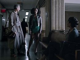 John Turturro, Amara Karan, and Racquel Palmer in The Night Of (2016)