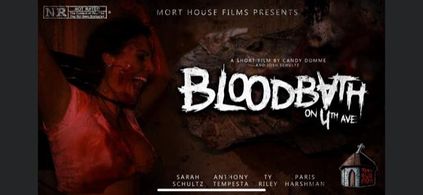 Poster for the film, Bloodbath on 4th Ave