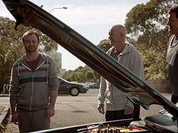 Rhys Muldoon, Gary Sweet, and Gyton Grantley in House Husbands (2012)