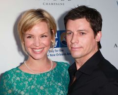 Ashley Scott and Steve Hart