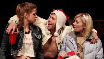 Claire Gerety-Mott and Katie Locke O'Brien in The Hub (2014)