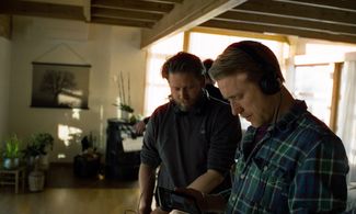 Thorbjørn Harr and Patrik Syversen in Kielergata (2018)